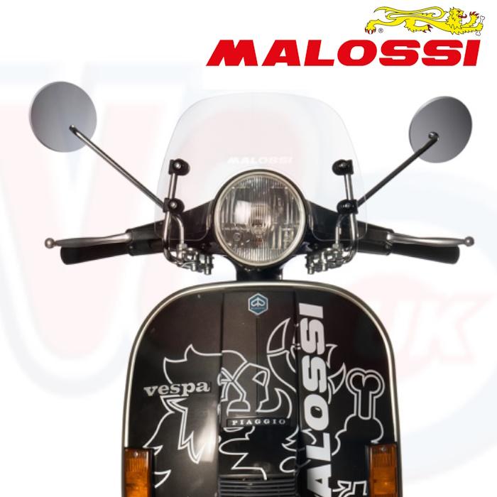 MALOSSI CLEAR SHORT SPORTS FLYSCREEN WITH BRACKETS – VE UK