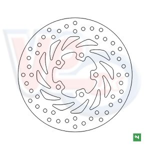 BRAKE DISC – 220MM X 58MM – 5 HOLE – FRONT