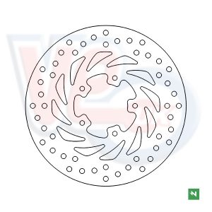 BRAKE DISC – 220MM X 60MM – 5 HOLE – FRONT