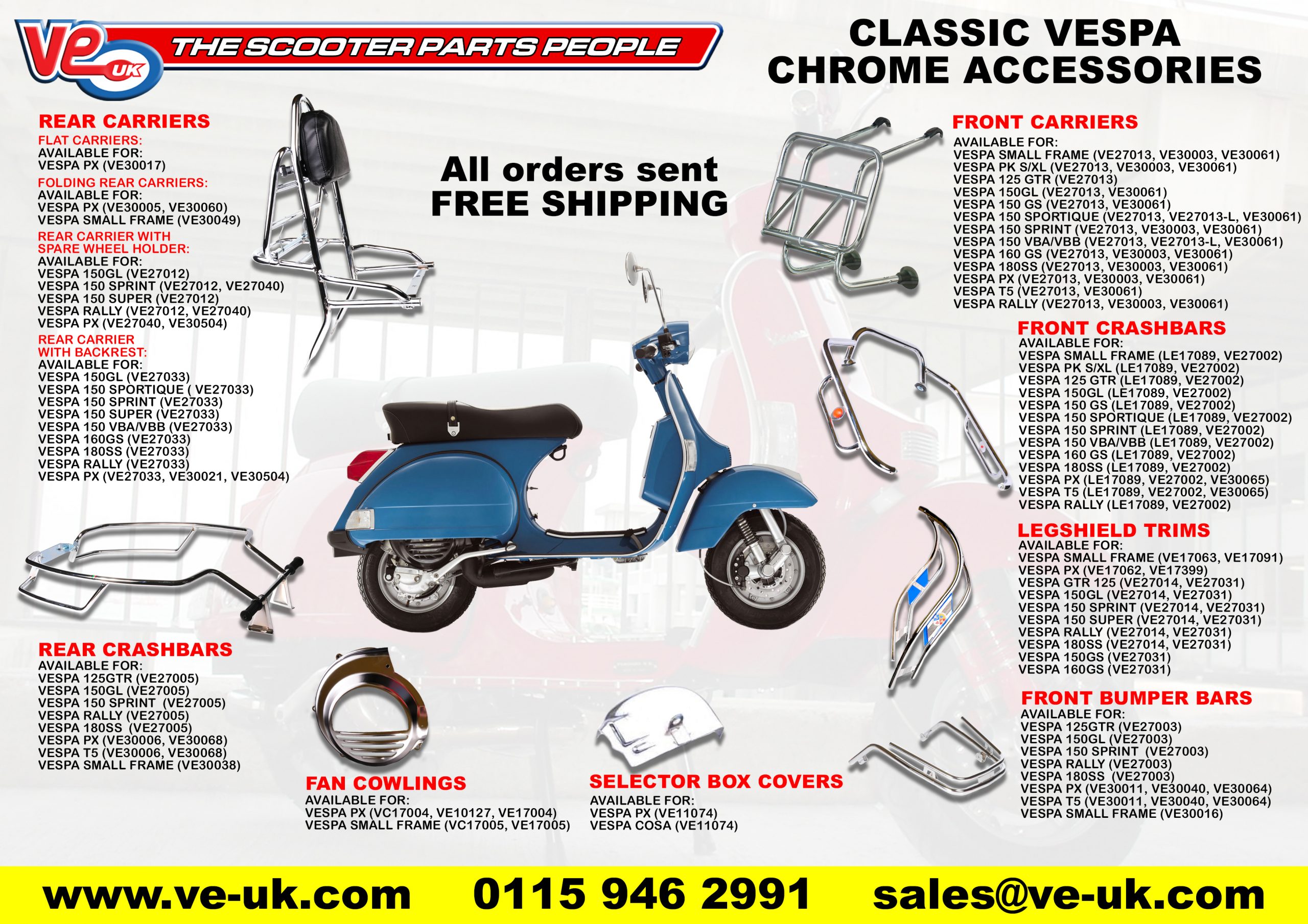 VE UK – Scooter Parts People