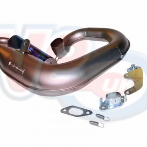 CASA LAMBRETTA SUPERLIGHT EXHAUST – FITS ANY CYLINDER WITH STANDARD SHAPE FLANGE
