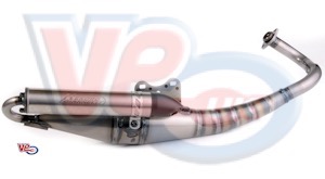 GIANNELLI REKORD EXHAUST WITH STAINLESS STEEL END CAN – E-MARKED