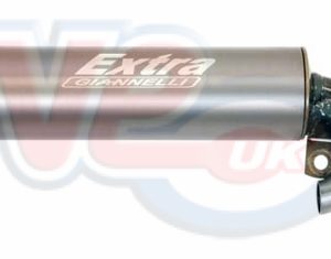 REPLACEMENT ALUMINIUM MUFFLER FOR GIANNELLI EXTRA V2 AND EXTRA EXHAUSTS