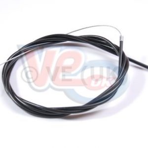 AIRCRAFT GRADE NYLON LINED BLACK THROTTLE CABLE for BIG CARBS WITH FINE MULTISTRAND INNER – UK MADE