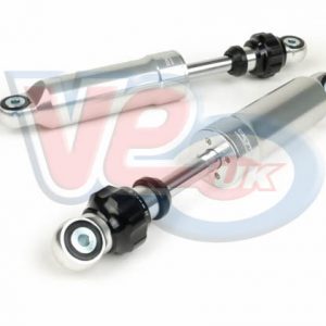 BGM PRO F16 FRONT DAMPERS -PAIR- SILVER ALLOY