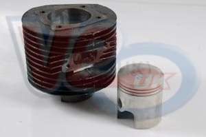 INDIAN 200cc CYLINDER AND PISTON ASSY