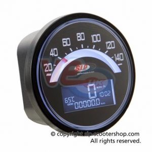 SIP BLACK DIGITAL SPEEDO WITH TACHO – FITS SERIES 1 and 2 MODELS