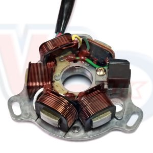 VE ACTIF ELECTRONIC STATOR PLATE WITH BLACK SLEEVING – LAMBRETTA 12v AC