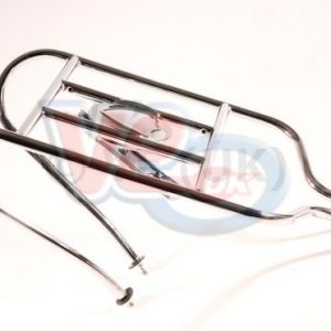 REAR FLAT CARRIER AND FLAT SPARE WHEEL CARRIER – CHROME
