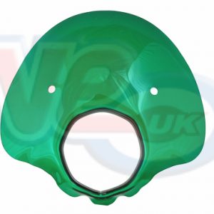 BUBBLE FLYSCREEN WITH BRACKETS – TRANSPARENT GREEN – FITS SX-TV3-Li SPECIAL ONLY