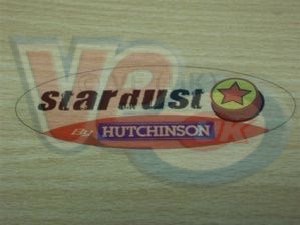 HUTCHINSON STARDUST STICKER – 120MM X 50MM