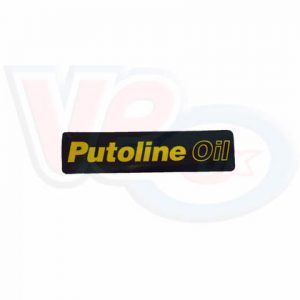 PUTOLINE OIL  STICKER – 83mm x 20mm