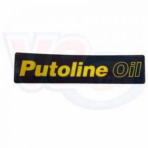 PUTOLINE OIL  STICKER – 145mm x 33mm