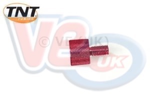 OIL FILLER PLUG – ANODISED RED