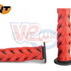 TNT HANDLEBAR GRIPS – HUMP – RED AND BLACK