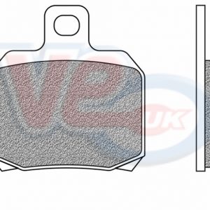 NEW FREN DISC PADS – REAR – FITS 2006-2009 MODELS