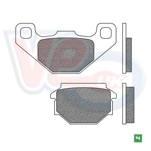 DISC PADS – FRONT- 85mm x 43mm + 56mm x 34.5mm