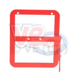 TC-LINE MOTOR MOUNTED NUMBER PLATE or L PLATE HOLDER – RED