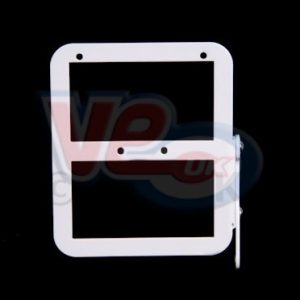 TC-LINE MOTOR MOUNTED NUMBER PLATE or L PLATE HOLDER – WHITE