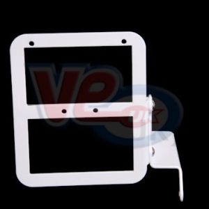 TC-LINE MOTOR MOUNTED NUMBER PLATE or L PLATE HOLDER WITH 98mm HOLE SPACING – WHITE