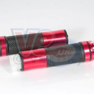 BLUE CNC ALLOY H-BARS GRIPS WITH THROTTLE PULLEY SLEEVE FOR CHINESE SCOOTERS