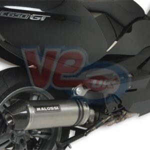 MALOSSI MAXI WILD LION SLIP ON EXHAUST END CAN – E-MARKED – FITS MODELS UPTO 2015