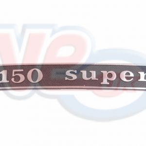 150 SUPER  REAR BADGE – RECTANGULAR