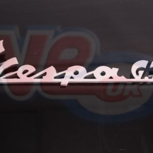 LEGSHIELD BADGE – VESPA GT – 160mm LONG 3 PIN MOUNTING – VESPA GT – GTR