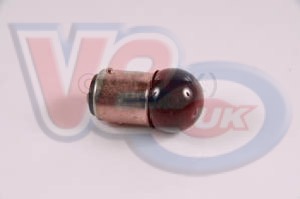 BAY15d STOP TAIL BULB 12v 18-5w RED with SMALL GLASS FOR LEXUS LAMPS