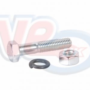 KICKSTART PEDAL BOLT WITH NUT AND WASHERS – M8 x 40mm LONG