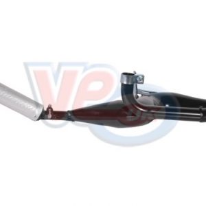 SIMONINI BLACK SPORTS EXHAUST WITH ALLOY MUFFLER – VESPA 200