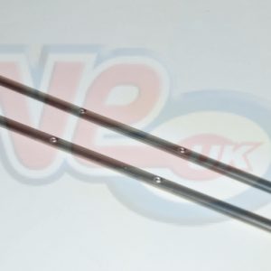 PAIR OF STAINLESS STEEL CENTRE MAT STRIPS