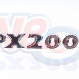 PX200 CHROME STICK ON BADGE