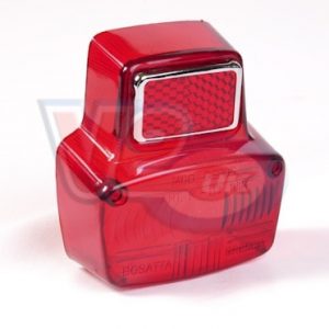 REAR LAMP LENS WITH METAL EDGE REFLECTOR – FITS VE26039