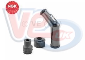 NGK LONG 45 DEGREE SPARK PLUG CAP – FITS MOST 4 STROKE SCOOTERS