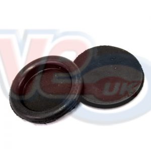 PAIR OF LARGE RUBBER GROMMETS FOR THE 2 LARGE HOLES BEHIND THE TAIL LAMP