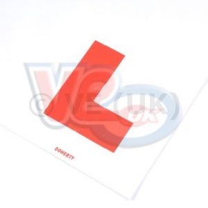 EXTRA THICK PLASTIC ‘L’ PLATES – PACK OF 20 ‘L’ PLATES