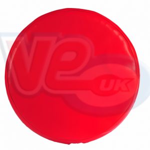 VE ACTIF RED VINYL 10 INCH SPARE WHEEL COVER