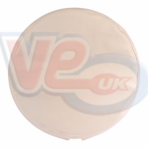 VE ACTIF WHITE VINYL 10 INCH SPARE WHEEL COVER