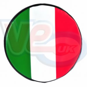 VE ACTIF ITALIAN FLAG VINYL 10 INCH SPARE WHEEL COVER