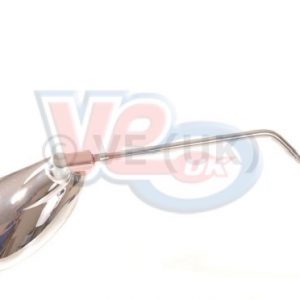 CHROME HANDLEBAR MIRROR INC BKTS – FITS LEFT OR RIGHT