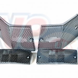 CARBON LOOK INDICATOR LENS SET – REQ. AMBER BULBS