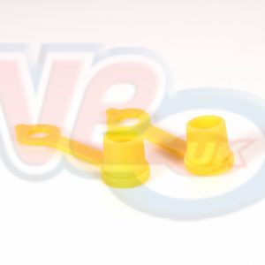 PAIR OF CAPPA DUSTCAPS – YELLOW