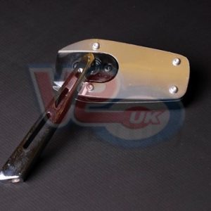 OPTICPARTS EVO-TECH ALUMINIUM CHROME MIRROR – LEFT – 8mm FITTING