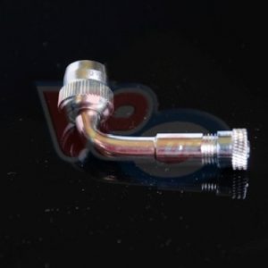 90 degree SCREW ON TYRE VALVE ADAPTOR