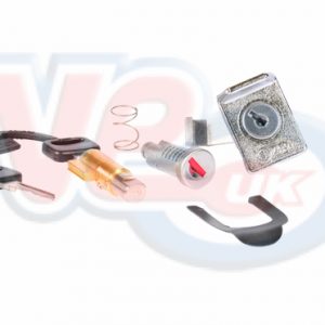 LOCK SET – 3 PIECE – 4mm STEERING LOCK – TOOLBOX LOCK – SEAT LOCK BARREL