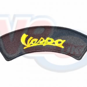 CURVED VESPA EMBROIDED SEW ON SHOULDER PATCH