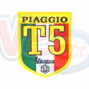 PIAGGIO VESPA T5 ITALIA SHIELD EMBROIDED SEW ON PATCH