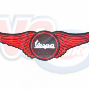 VESPA WINGS EMBROIDED SEW ON PATCH