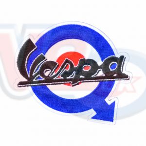VESPA LOGO ON MOD TARGET EMBROIDED SEW ON PATCH